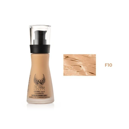 کرم پودر پمپی نوتریکا بیوتی مدل NOTRIKA BEAUTY F