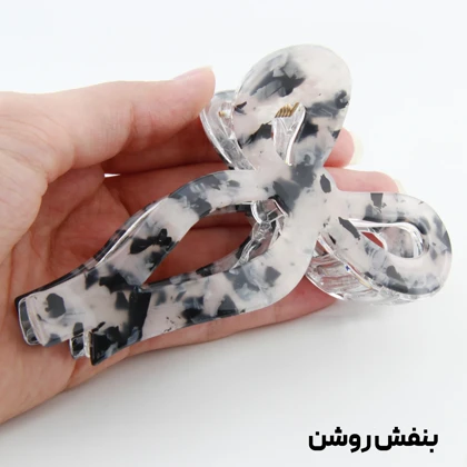 کلیپس دخترانه مدل پاپیونی خال‌خالی