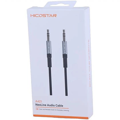 کابل انتقال صدا AUX هایکو استار HICOSTAR مدل A421 طول 1 متر