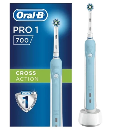مسواک برقی اورال بی Oral-B مدل PRO1-700 کراس اکشن