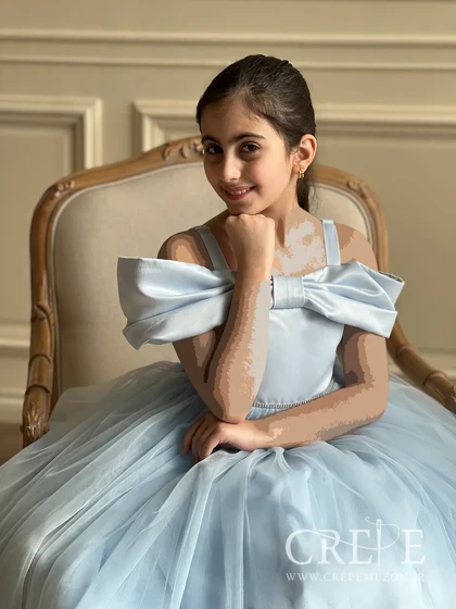 پیراهن بالاتنه ساتن دلوان