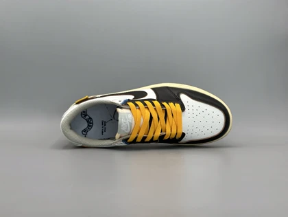 کتانی نایکی جردن1لو یونین ال ای مشکی/Nike Air Jordan1 low