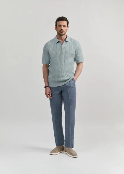 پولوشرت طرح دار Knit