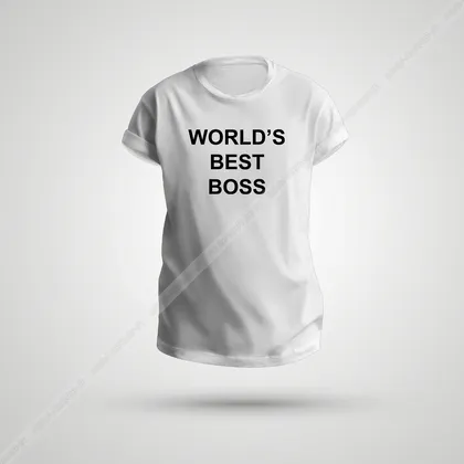 تیشرت Office طرح World's Best Boss