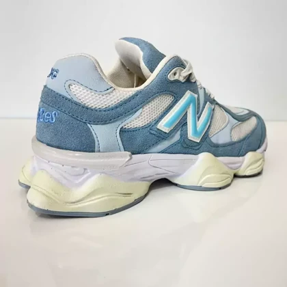 کفش روزمره نیوبالانس مدل 9060 آبی سفید