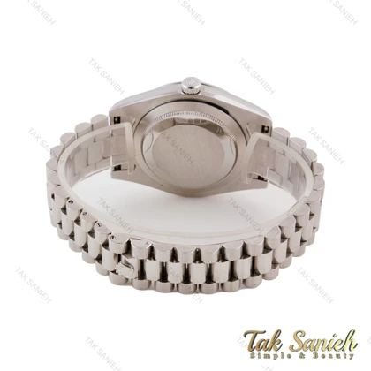رولکس دی دیت مردانه تمام سیلور ایندکس عربی Rolex-5773-G