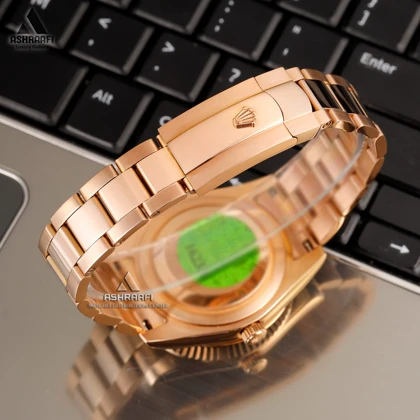 ساعت رولکس اسکای دولر تمام مسی رنگ Rolex Sky Dweller RB1