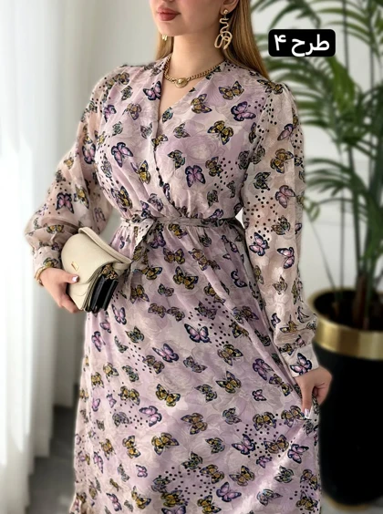 پیراهن روزمره مهتاب 0257