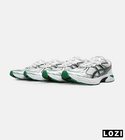 کفش کتانی مردانه سفید سبز ASICS GT-2160