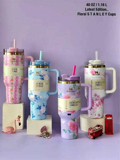 تامبلر استنلی گل‌دار _ Stanley