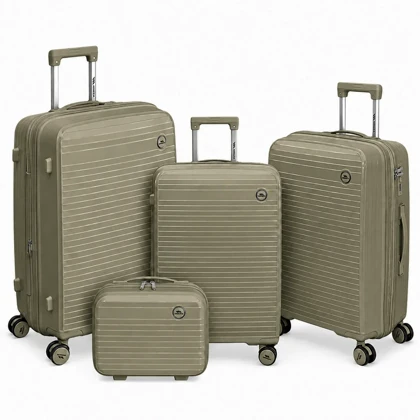 ست چمدان مونزا مدل MONZA - MNZ7070SERIES سری 4 عددی (کیف آرایشی هدیه)