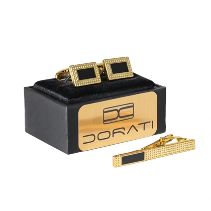 ست دکمه سرآستین و گیره کراوات 1506