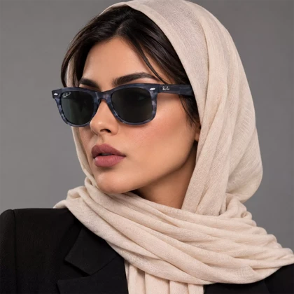 عینک آفتابی ری بن پلاریزه اورجینال کد RB 2140P.52