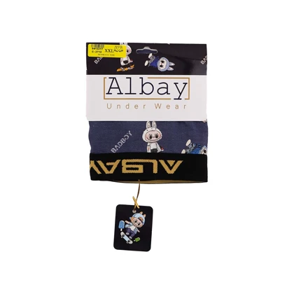 شورت نیم پا مردانه طرحدار Albay کد101