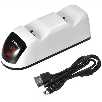 پایه شارژر دسته بازی PS5 دابی Dobe مدل TP5-0515X با 2 جایگاه شارژ