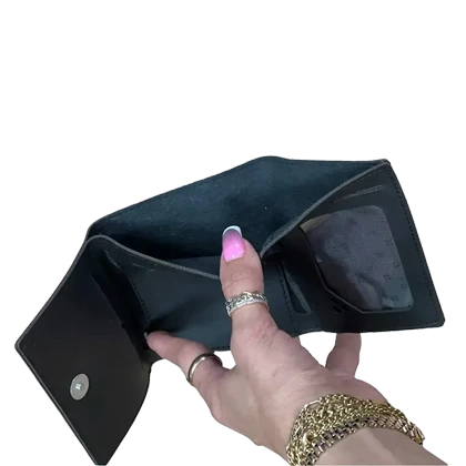 کیف پول سه لت گربه عینکی مدل MSN161-36