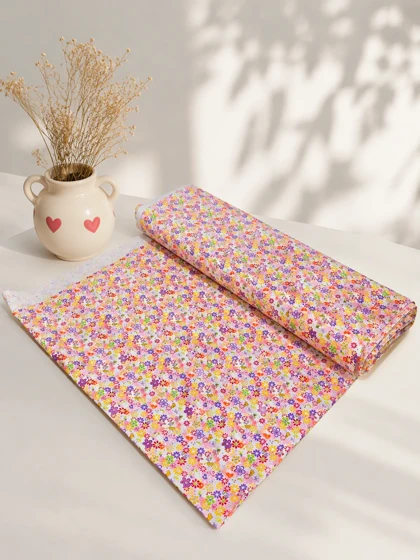 پارچه ملحفه ای نخی عرض 1.5 کد 551