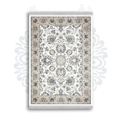 *جدید* فرشینه از جنس پارچه شانل مخمل ترک طرح فانتزی برند دفه کد 1176