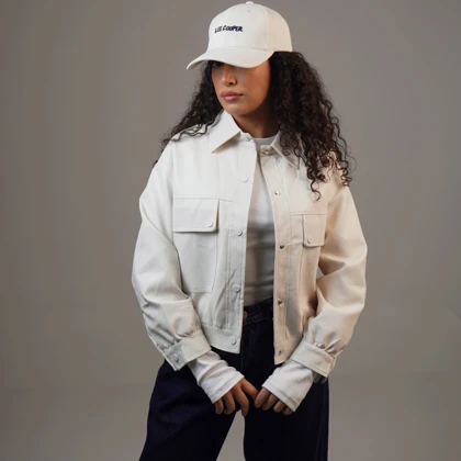 کت پاکتی چرم