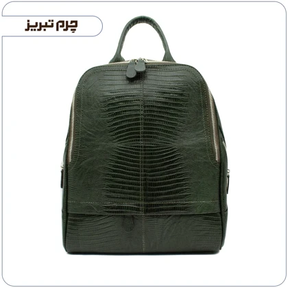 کوله پشتی چرم دخترانه دانشجویی مدل GL8