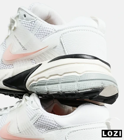کفش کتانی مردانه و زنانه سفید گلبهی Nike cushlon