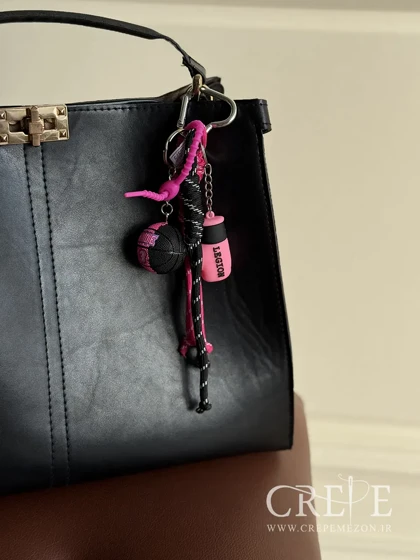 آویز کیف توپ بسکت و دستکش بکس