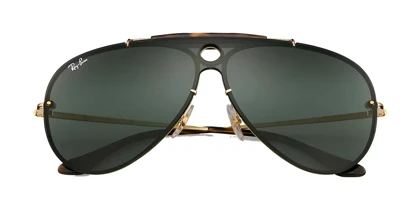 عینک آفتابی ریبن 3581N Blaze Shooter Gold Green Classic