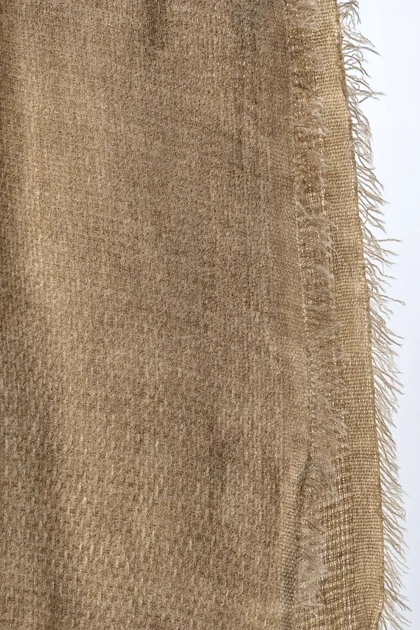 شال بوکله ساده ضخیم زنانه