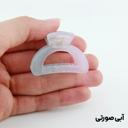 کلیپس دخترانه مدل صخره ای کوچک دو رنگ