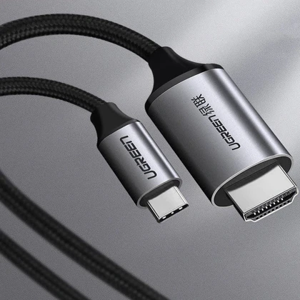 کابل تبدیل تایپ‌سی به HDMI یک و نیم متری یوگرین ugreen MM142 50570