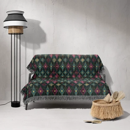 شال مبل ریش دار classic 37