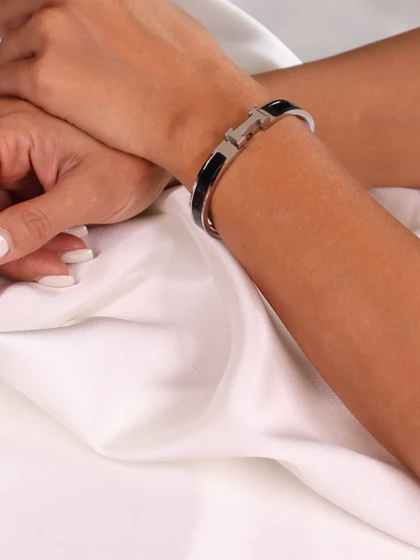 دستبند زنانه هرمس باریک کد B2116