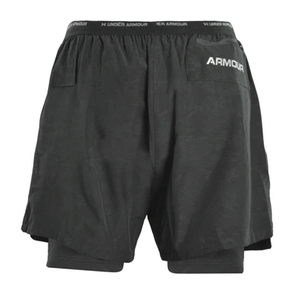 شلوارک کشاله دار ورزشی مردانه آندر آرمور مدل Heat Gear-2334 چریکی مشکی
