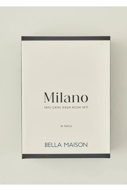 ست قاشق چنگال چاقو Bella Maison مدل Milano استیل