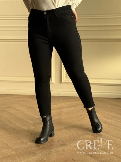 جین جذب کمر کش سایز بزرگ قد 88