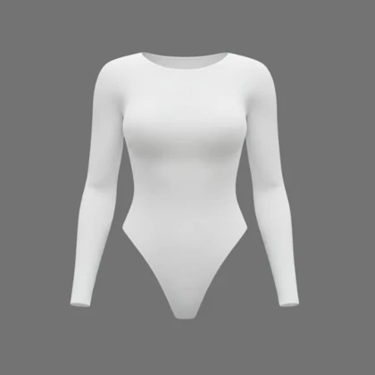 بادی نخی یقه گرد مه جامه