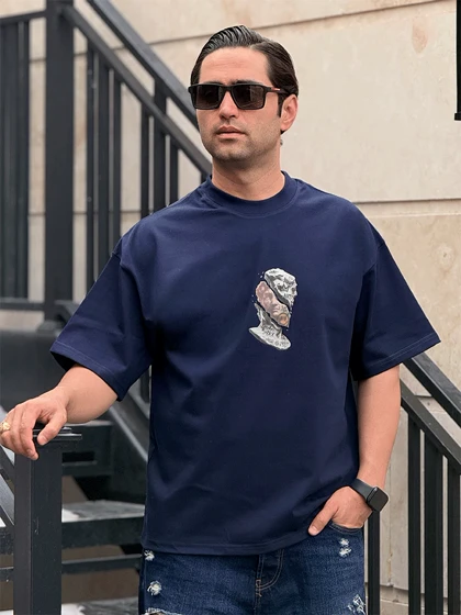 تیشرت چاپی سیلیکونی مجسمه