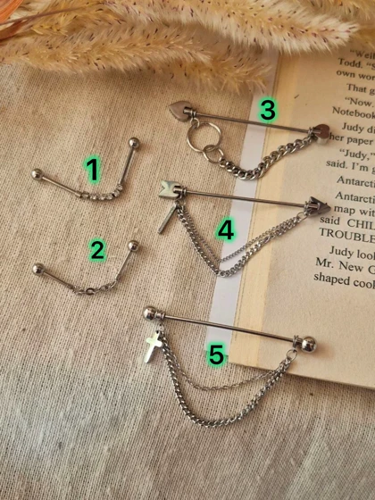 پیرسینگ ایندستریال محوری