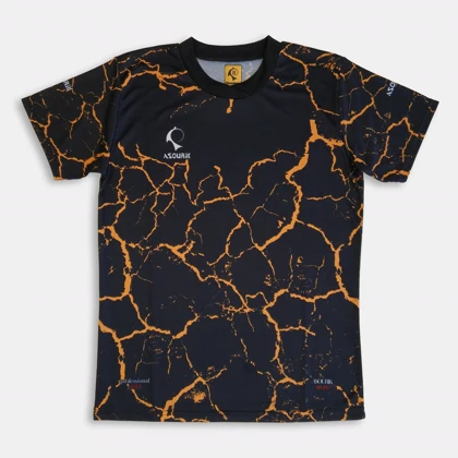 ست لباس و شورت ورزشی طرح مذاب