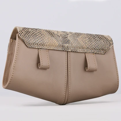 ست لاکچری زنانه چرم یلسان مدل هیلدا کد 304-ALIS-DIL-RZA-ATS-RTL