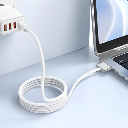 کابل شارژ مک بوک تایپ سی به Mag3 هوکو Hoco مدل X103 توان 140 وات