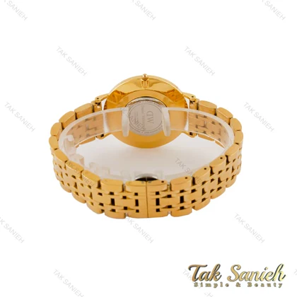 ساعت دنیل ولینگتون مردانه فلزی طلایی صفحه مشکی DW-5292-G