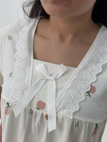 ست لباس راحتی بلوز و شلوارک کد 105