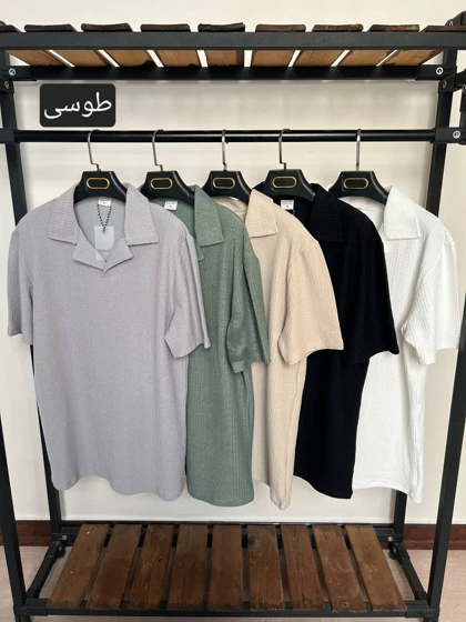 پلوشرت یقه انگلیسی 4210