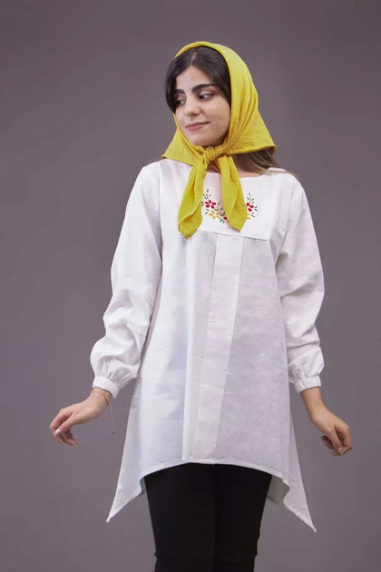 تونیک لینن مدل کهربا کد 159