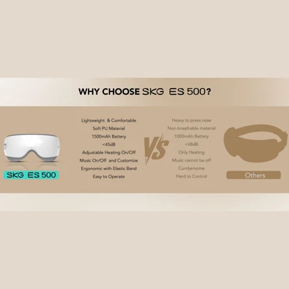 ماساژور چشم اس کا جی SKG مدل ES500