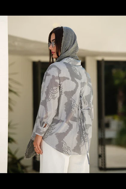 شومیز پشت بندی