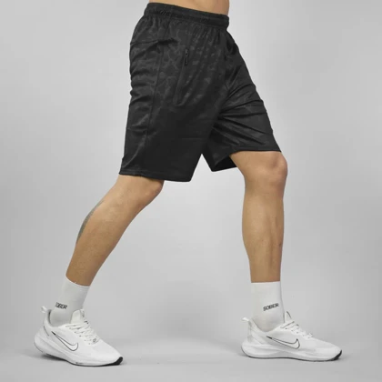 شلوارک ورزشی مردانه نایک مدل Mub-3711 چریکی مشکی