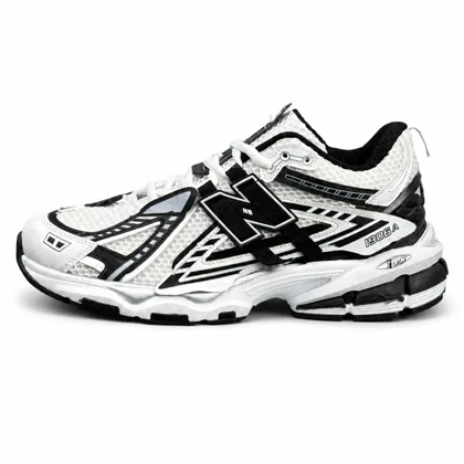 کتانی مردانه و بزرگ پا نیوبالانس سفید مشکی New BALANCE 1906