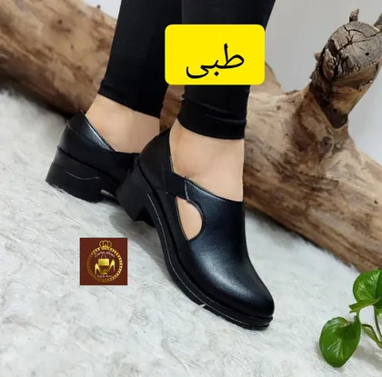 کفش طبی زنانه اداری و تابستانه مدل لبخند چشمک